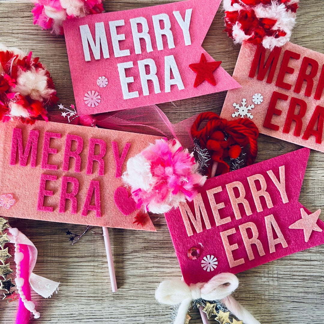 Christmas Felt Pennant Wand