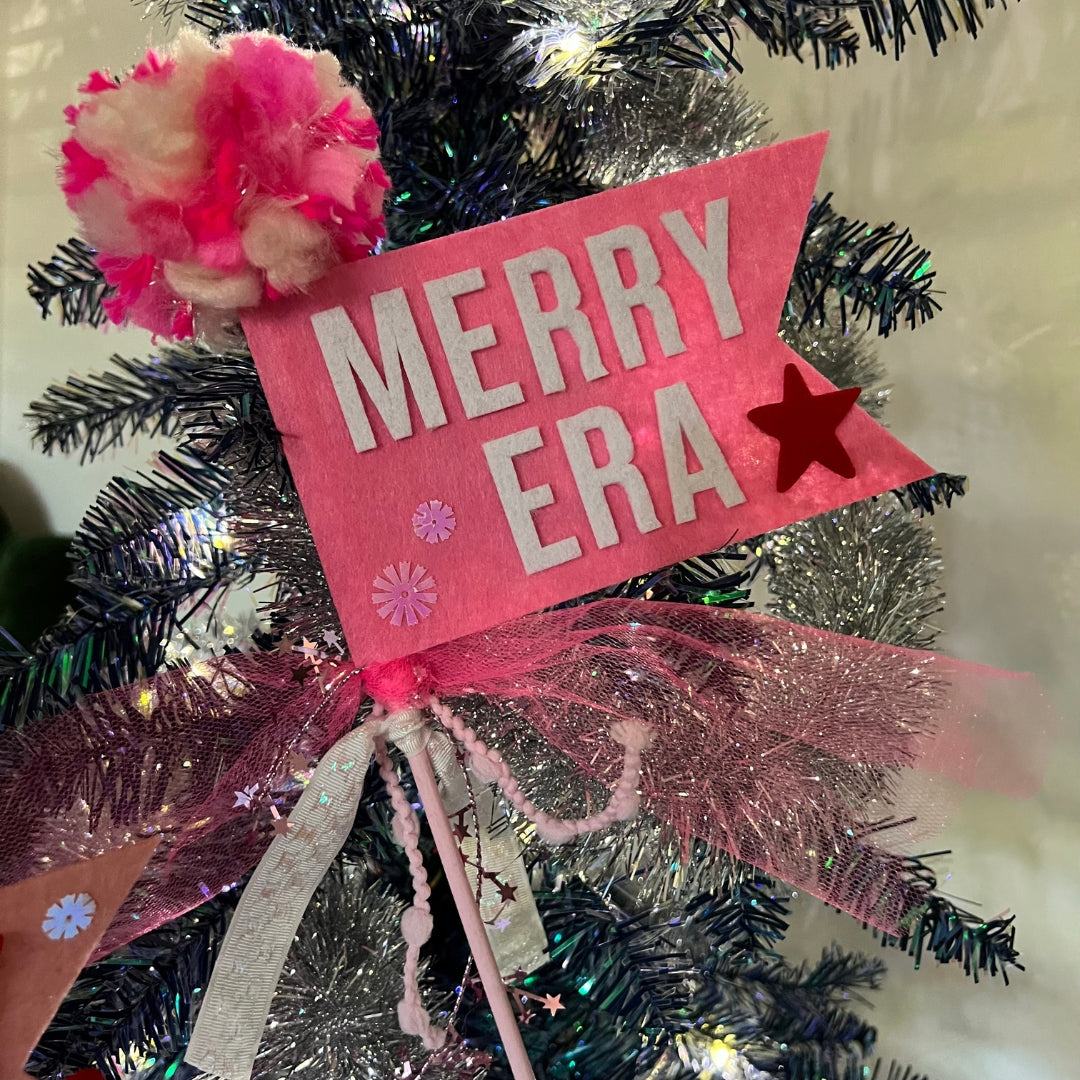Christmas Felt Pennant Wand