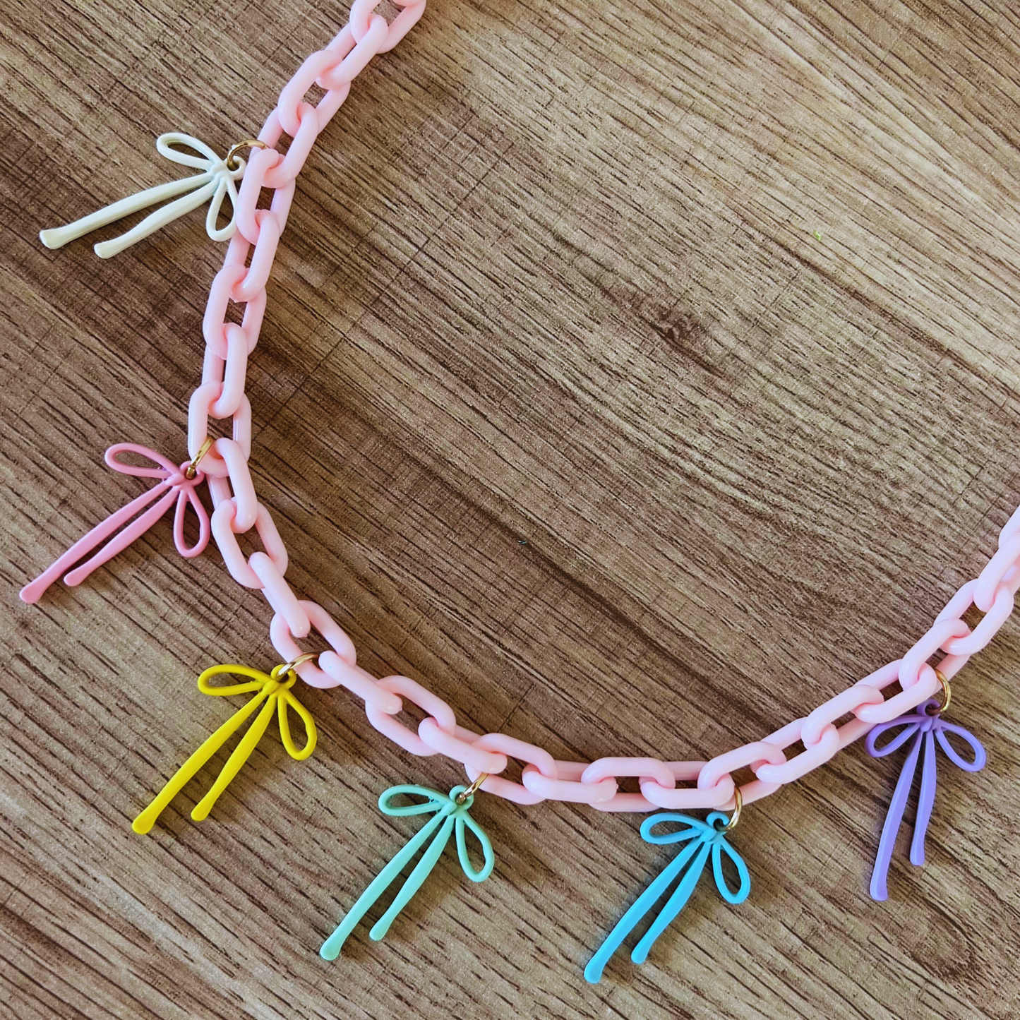 Whimsy Bow Charm Necklace