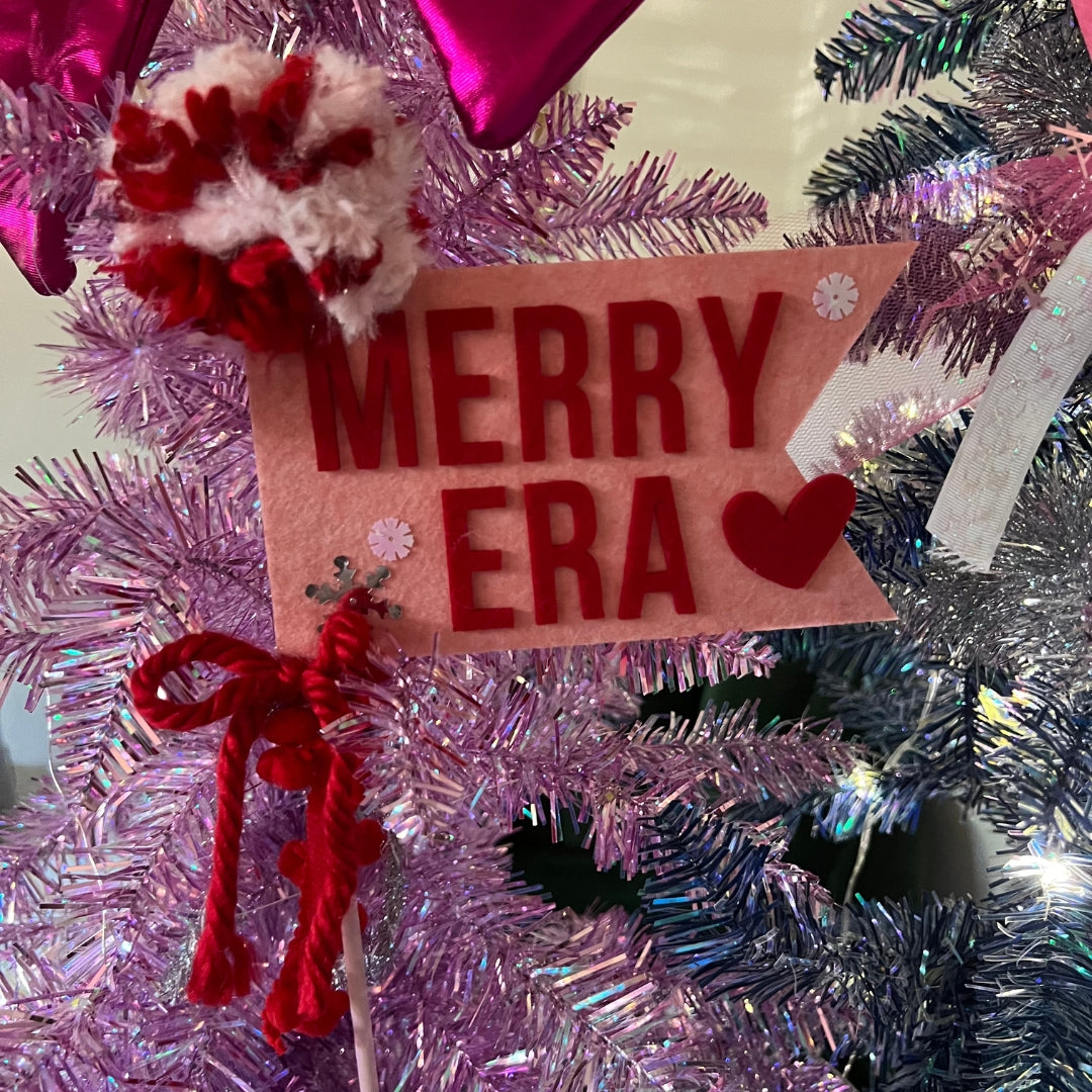Christmas Felt Pennant Wand