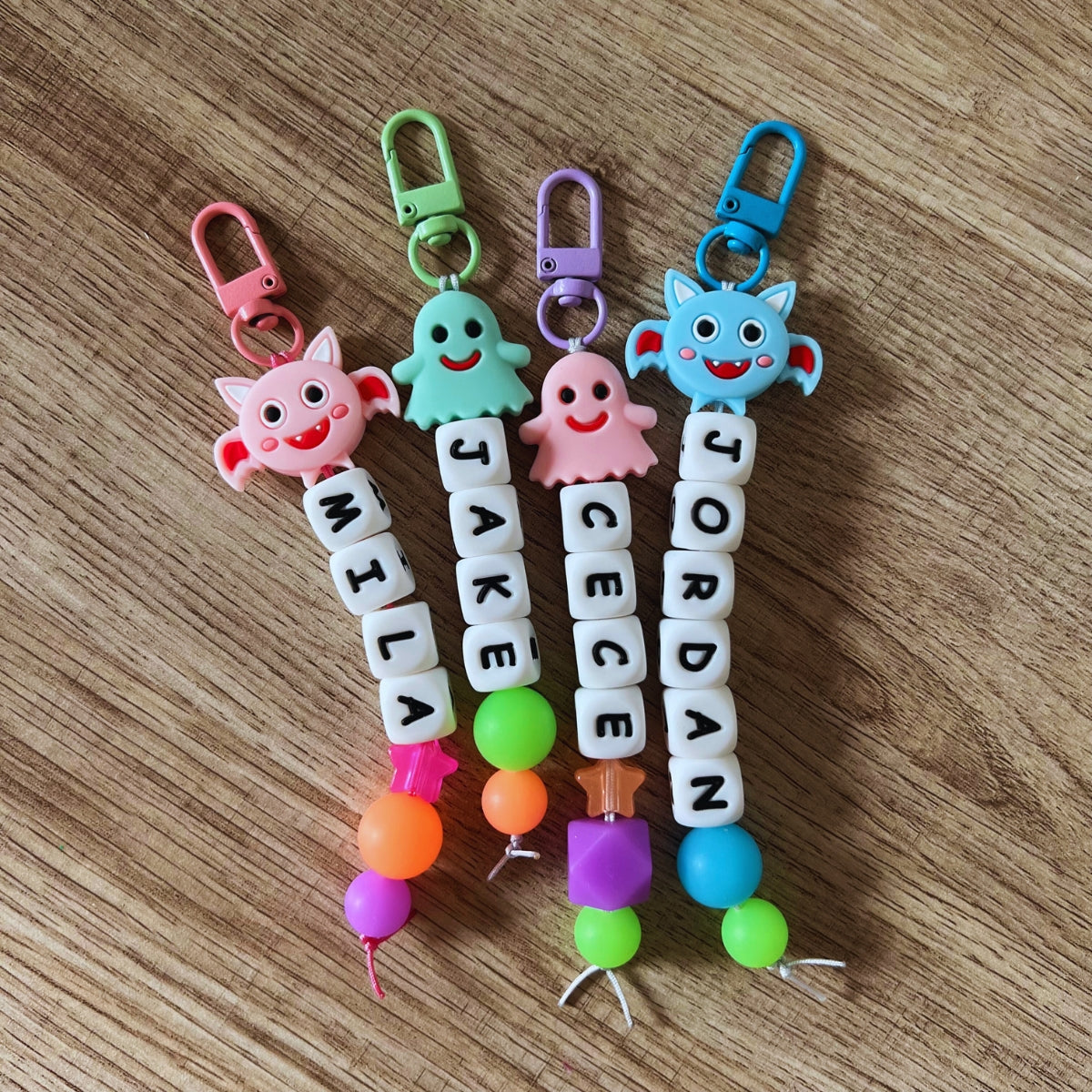 Personalized Silicone Name Tag / Bag Tag / Keychain