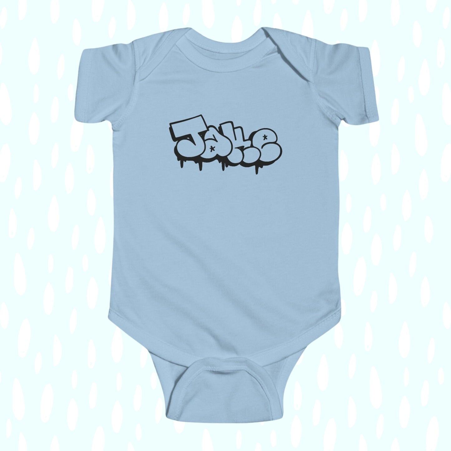Custom Graffiti Baby Onesie