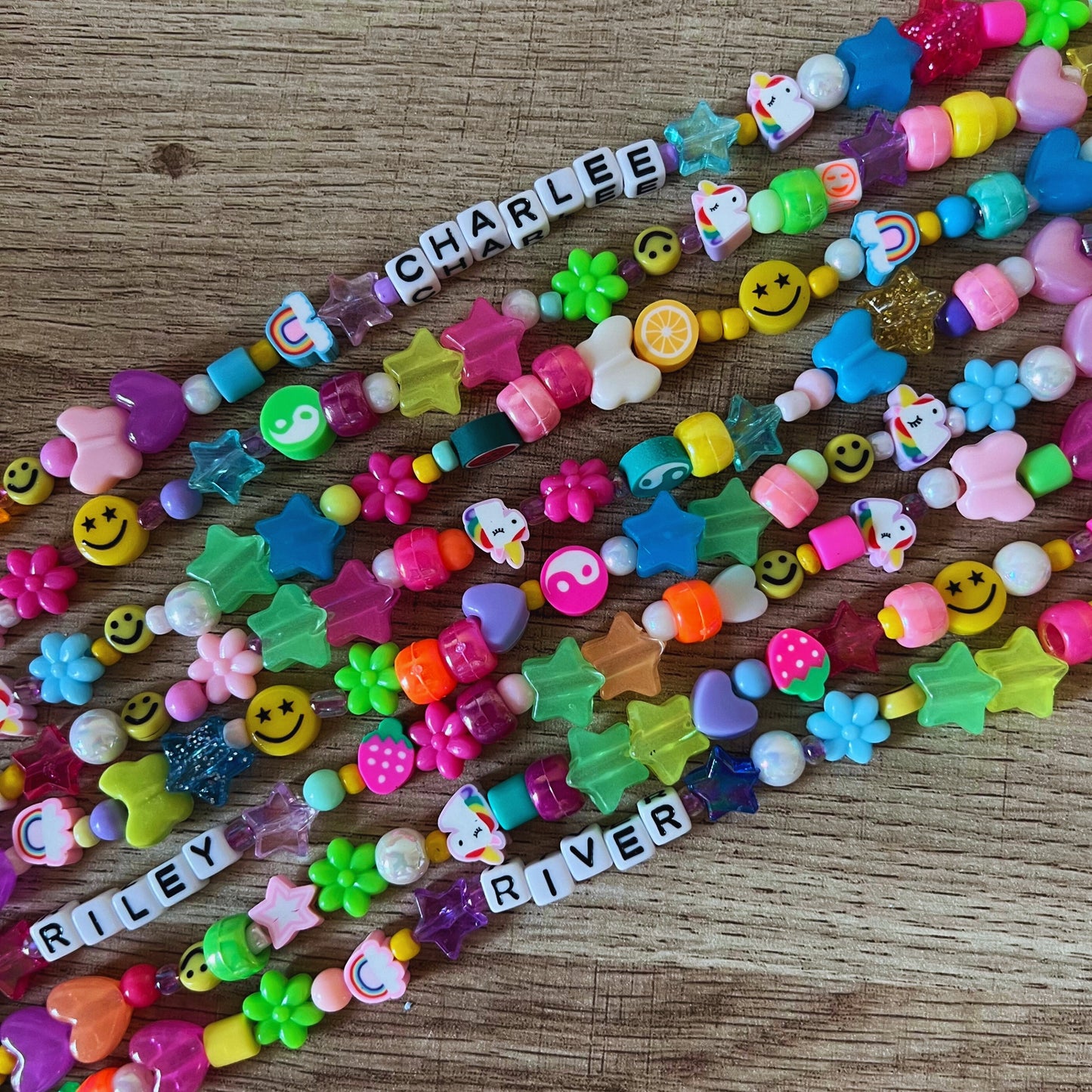 Personalized Playful Beaded Necklace