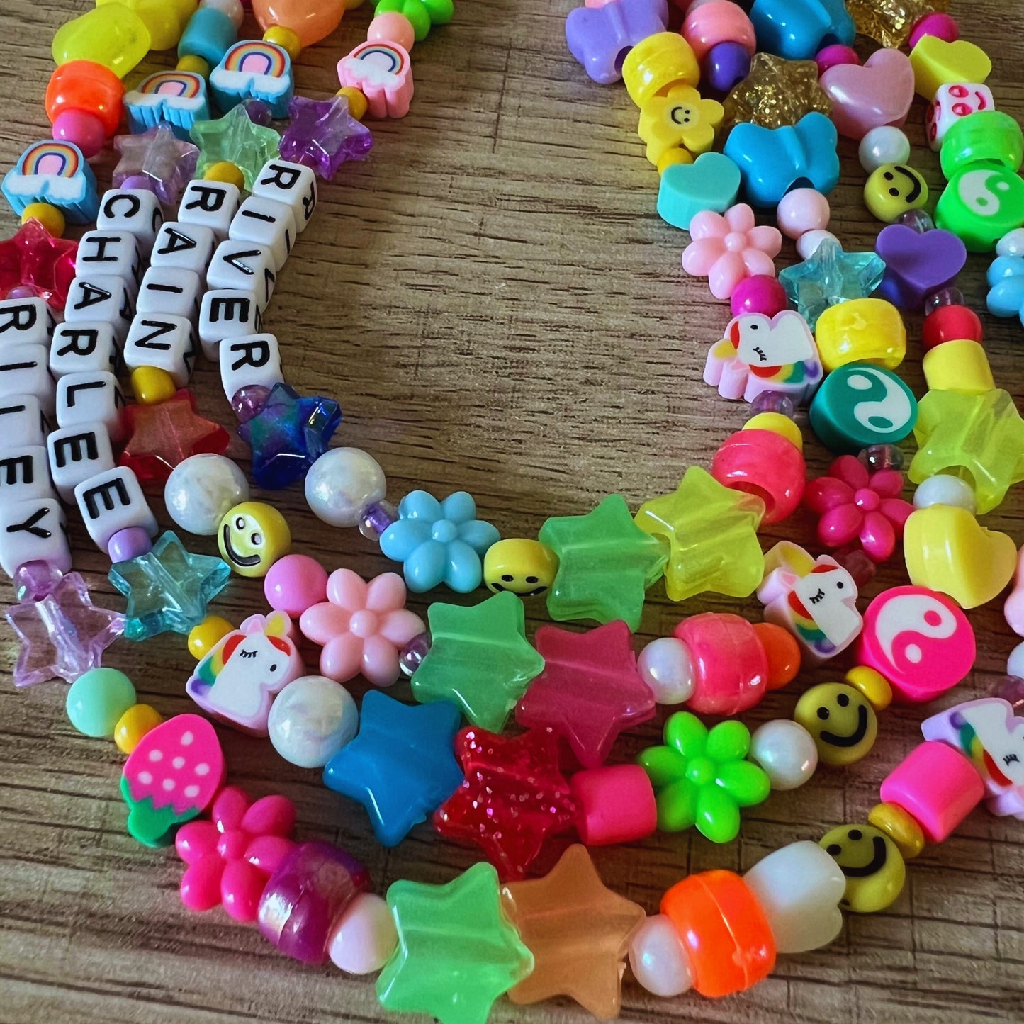 Personalized Playful Beaded Necklace