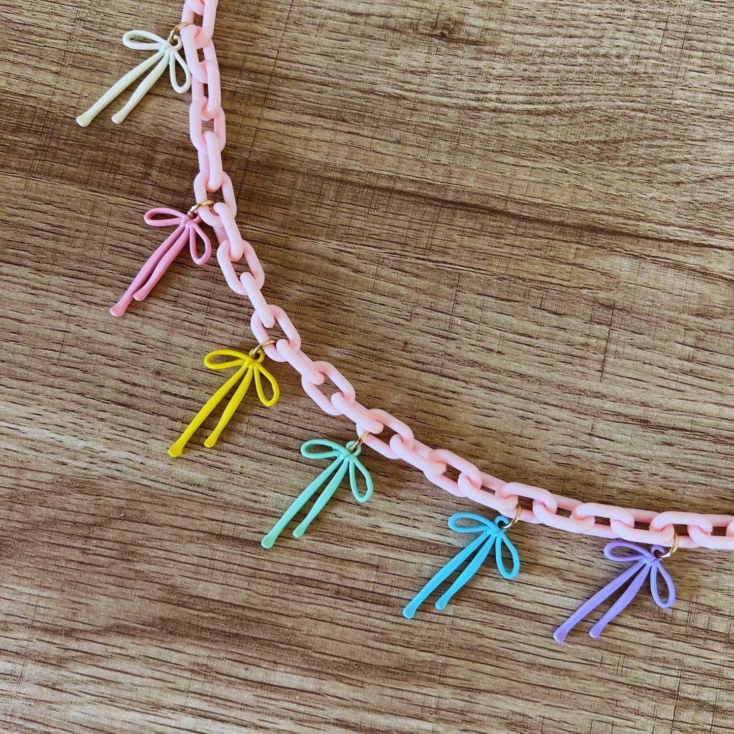 Whimsy Bow Charm Necklace