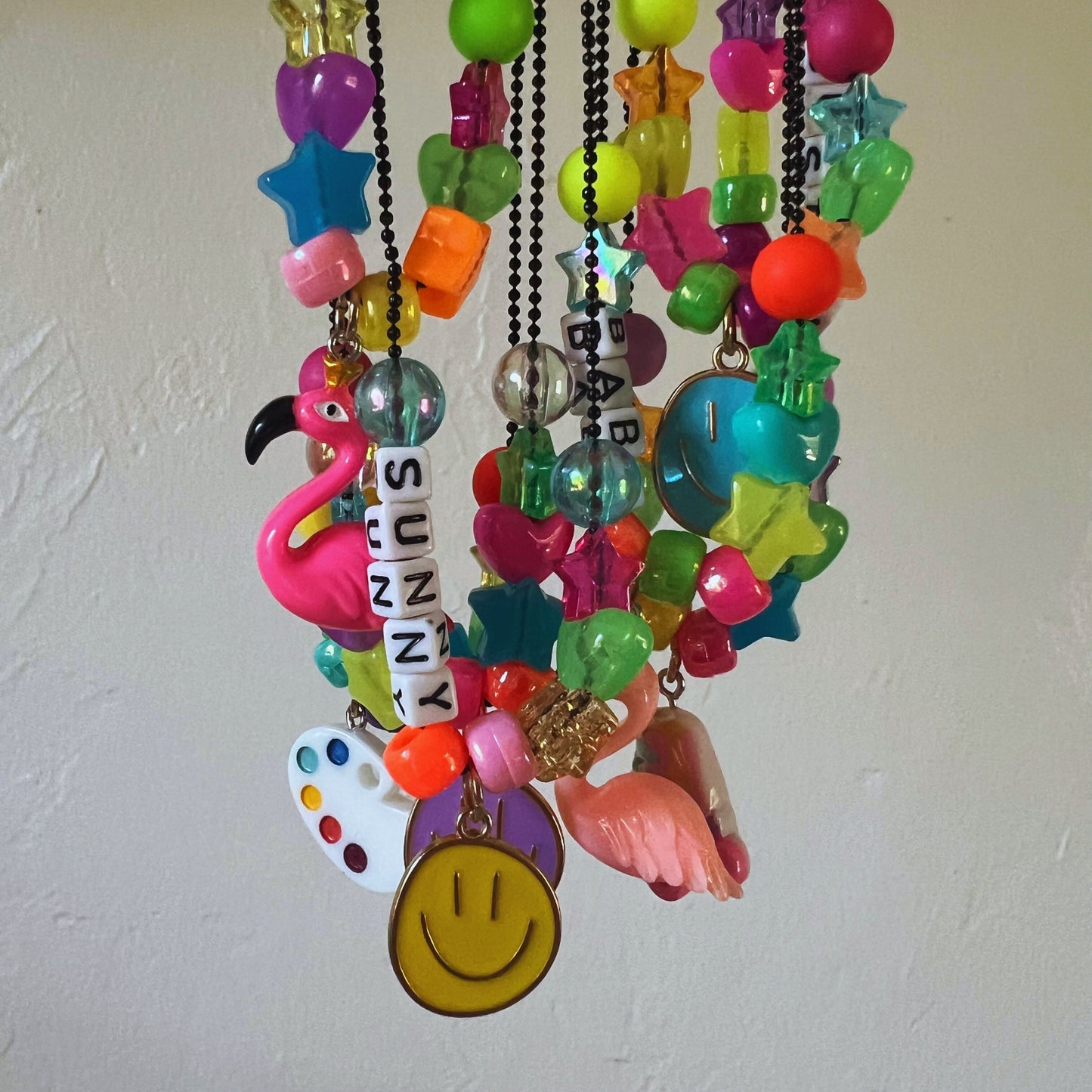Personalized Summer Charm Necklace