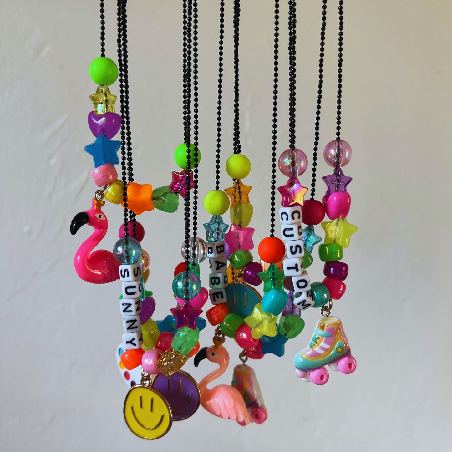 Personalized Summer Charm Necklace