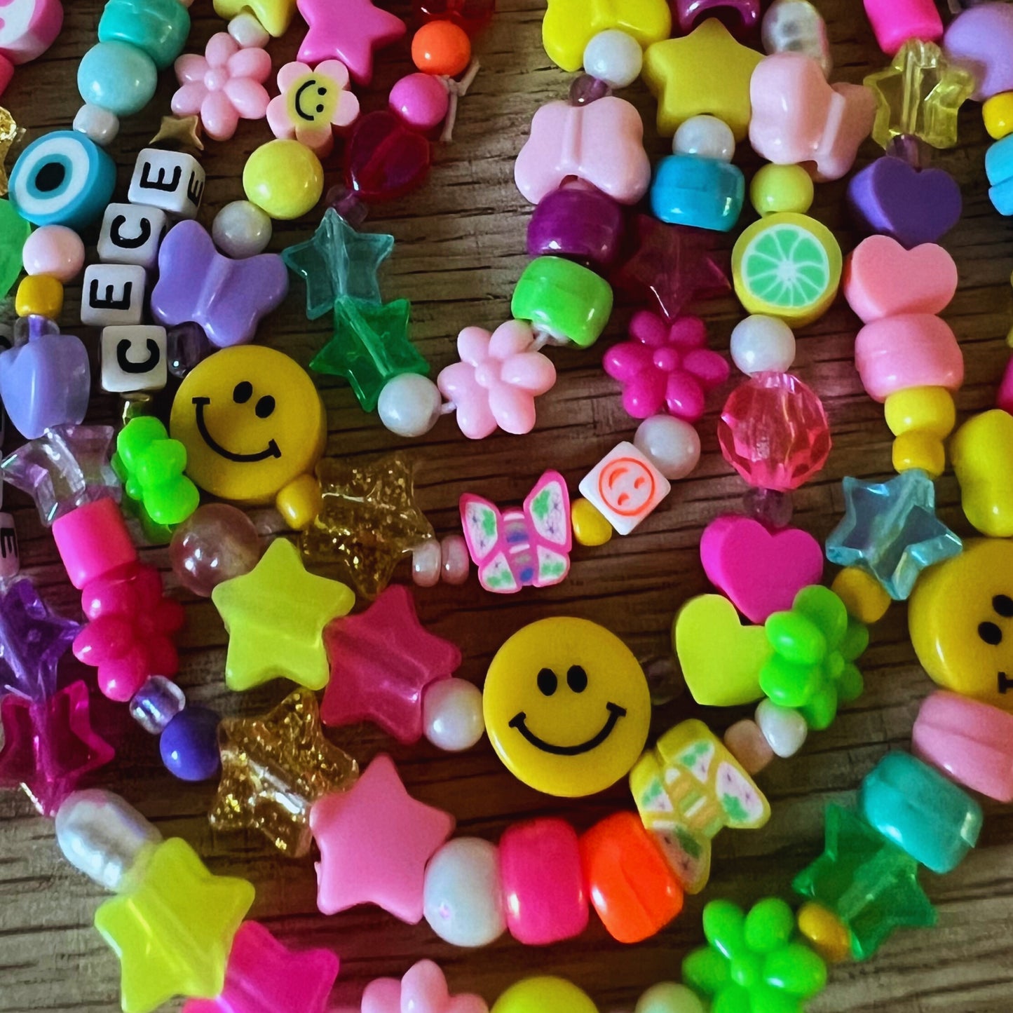 Personalized Playful Beaded Necklace