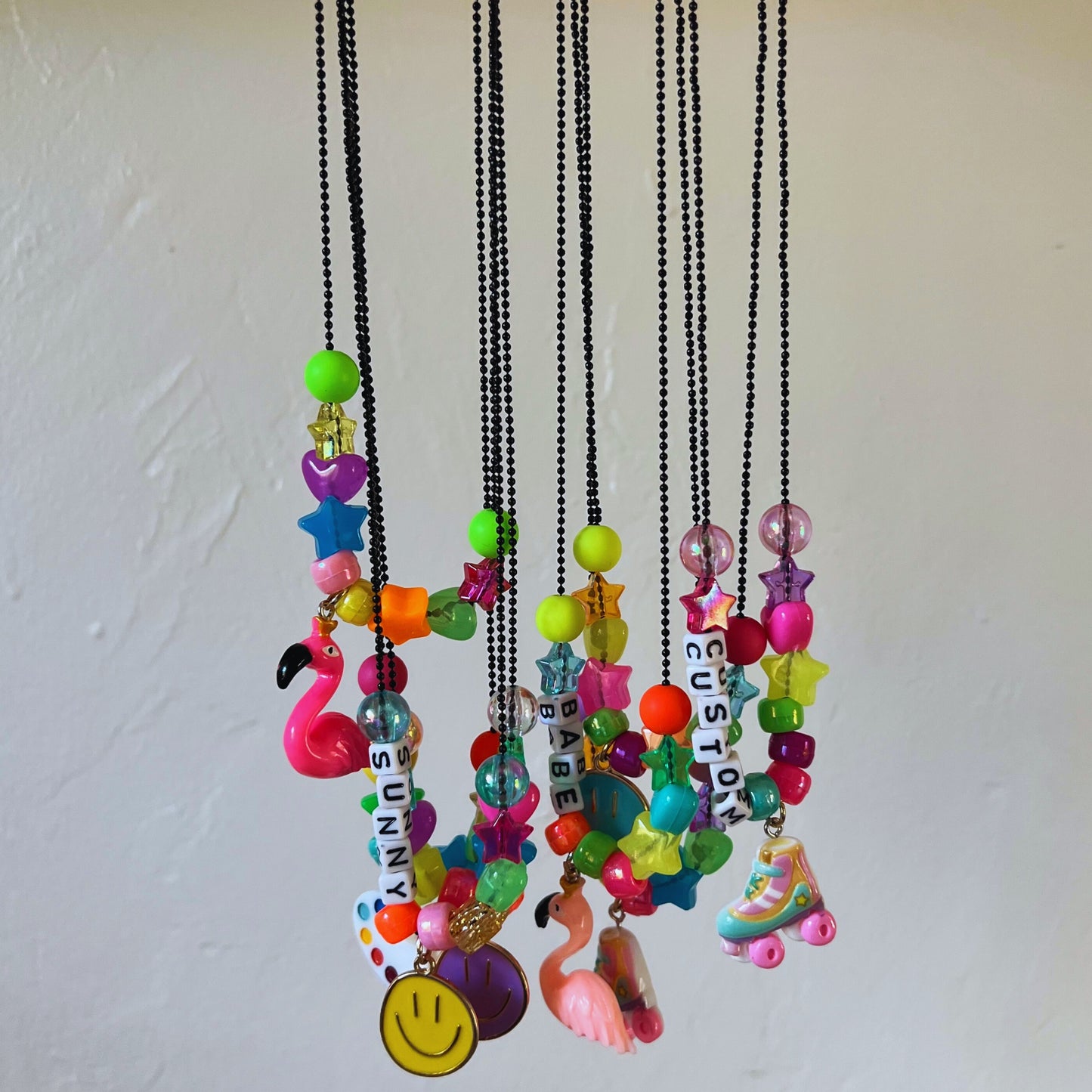 Personalized Summer Charm Necklace