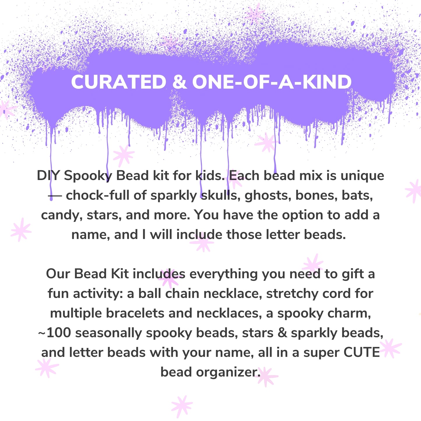 DIY Halloween Bead Kit