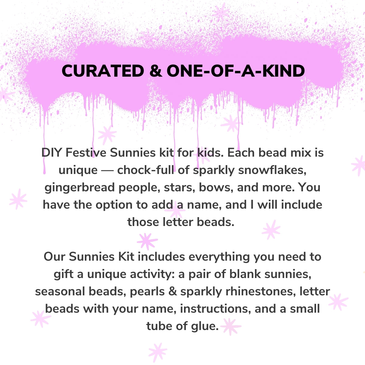DIY Holiday Sunnies Kit