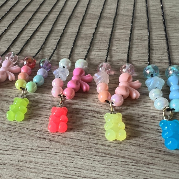 Gummy Bears Charm Necklace