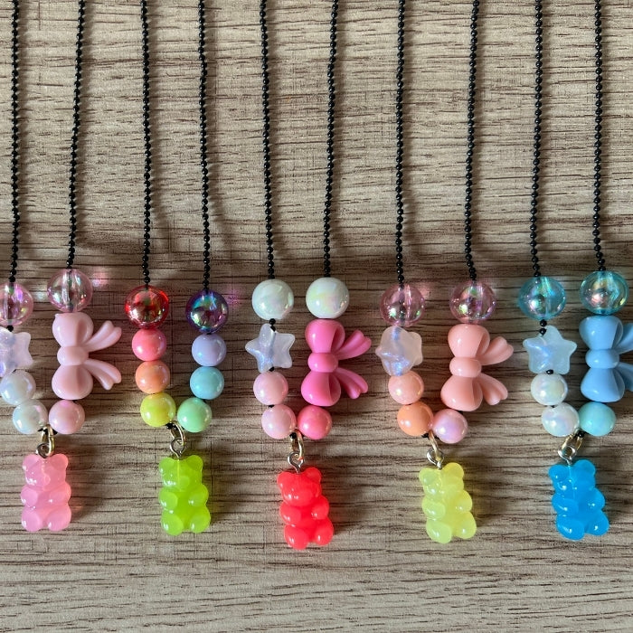 Gummy Bears Charm Necklace