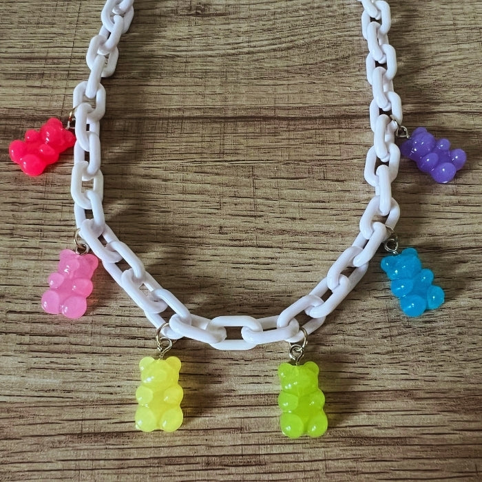 Gummy Bears Charm Necklace