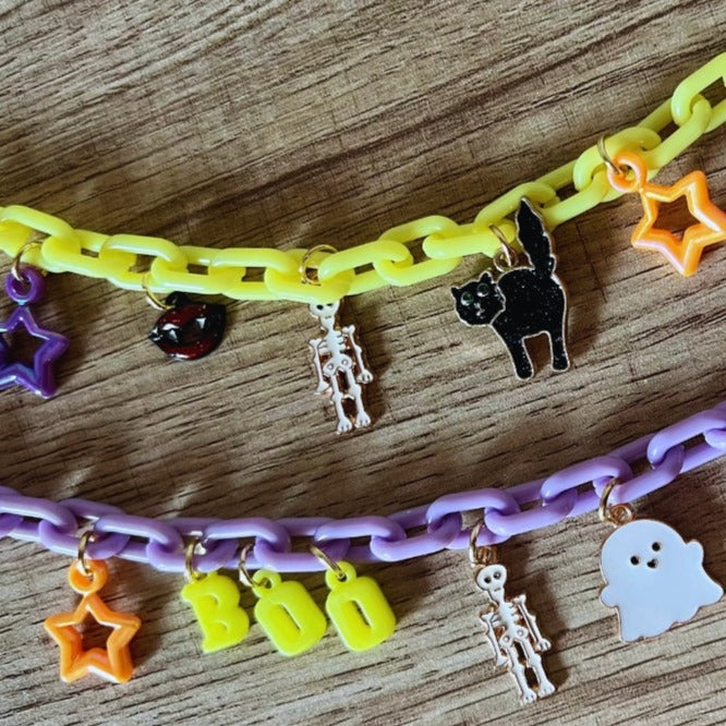 Halloween Charm Necklace