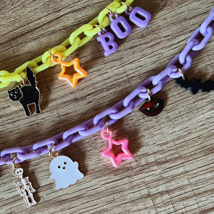 Halloween Charm Necklace