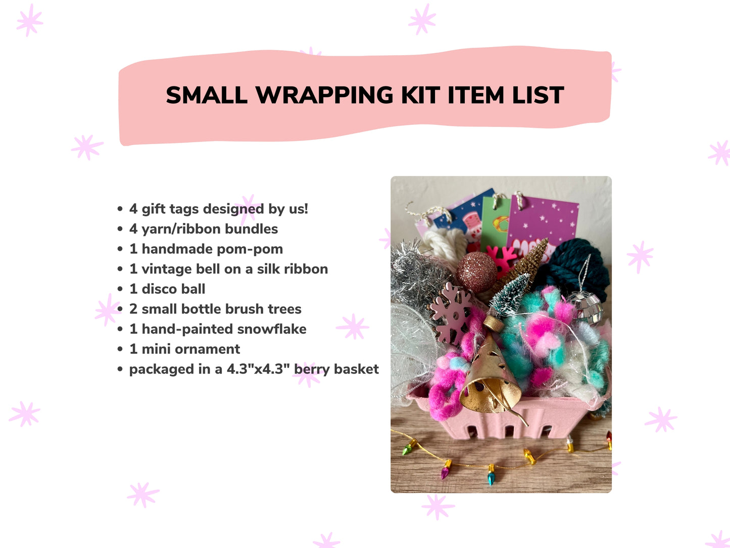 Curated Christmas Gift Wrapping Kit & Toppers
