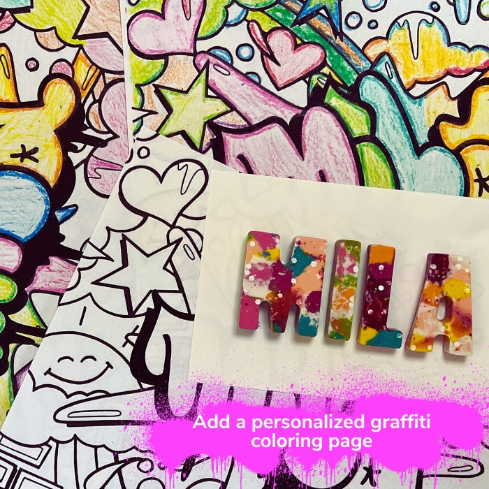 Personalized Name Crayons