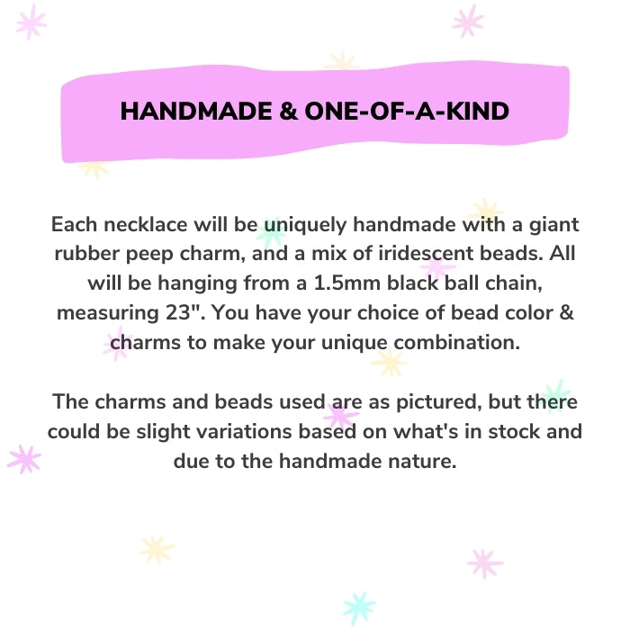 Peep Charm Necklace