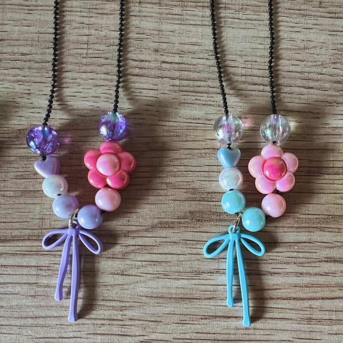 Bow Charm Necklace