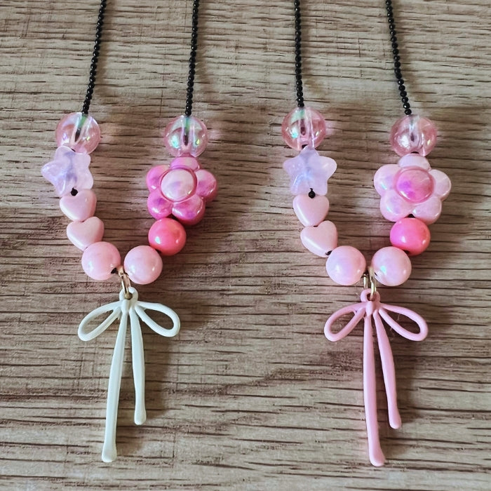 Bow Charm Necklace