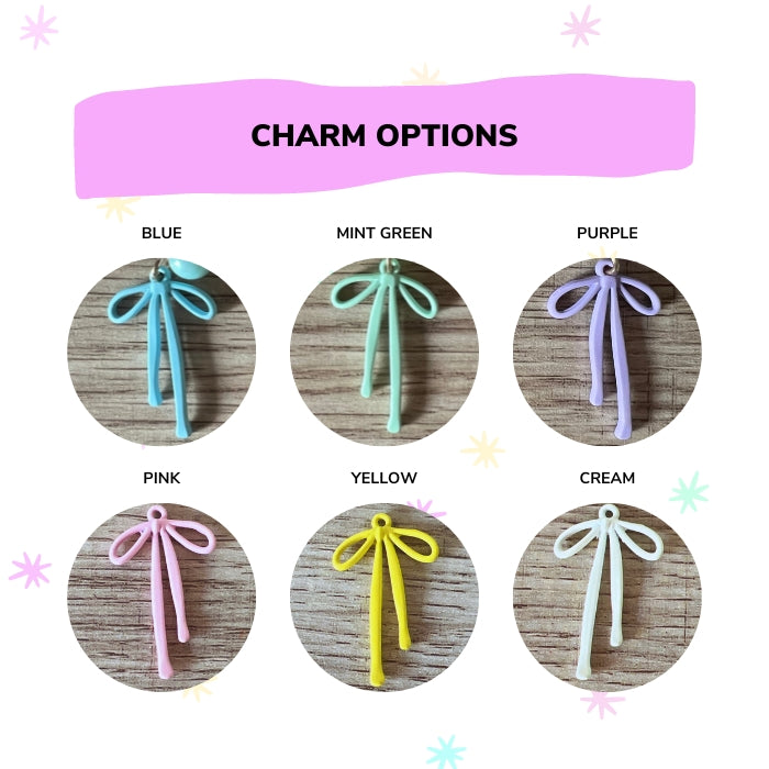 Bow Charm Necklace
