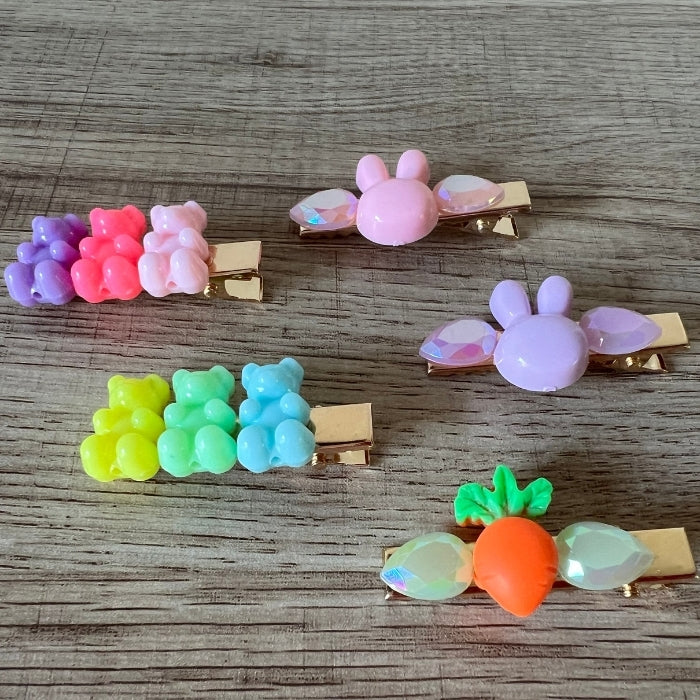 Spring + Easter Mini Hair Clip for girls