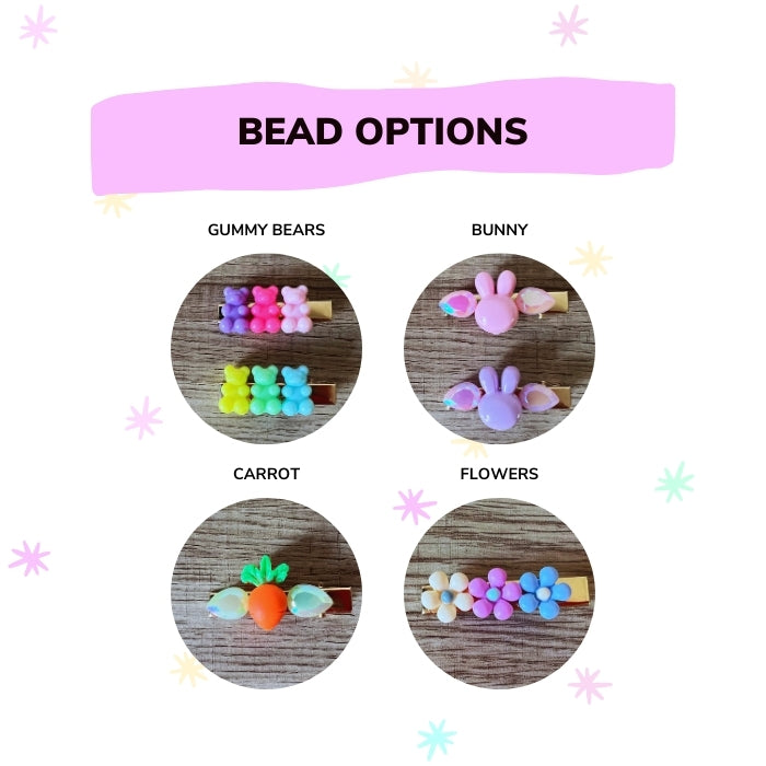Spring + Easter Mini Hair Clip for girls
