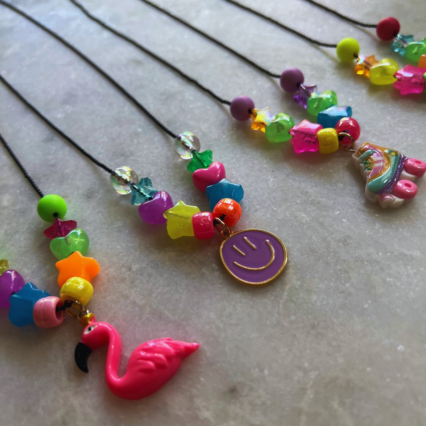Personalized Summer Charm Necklace