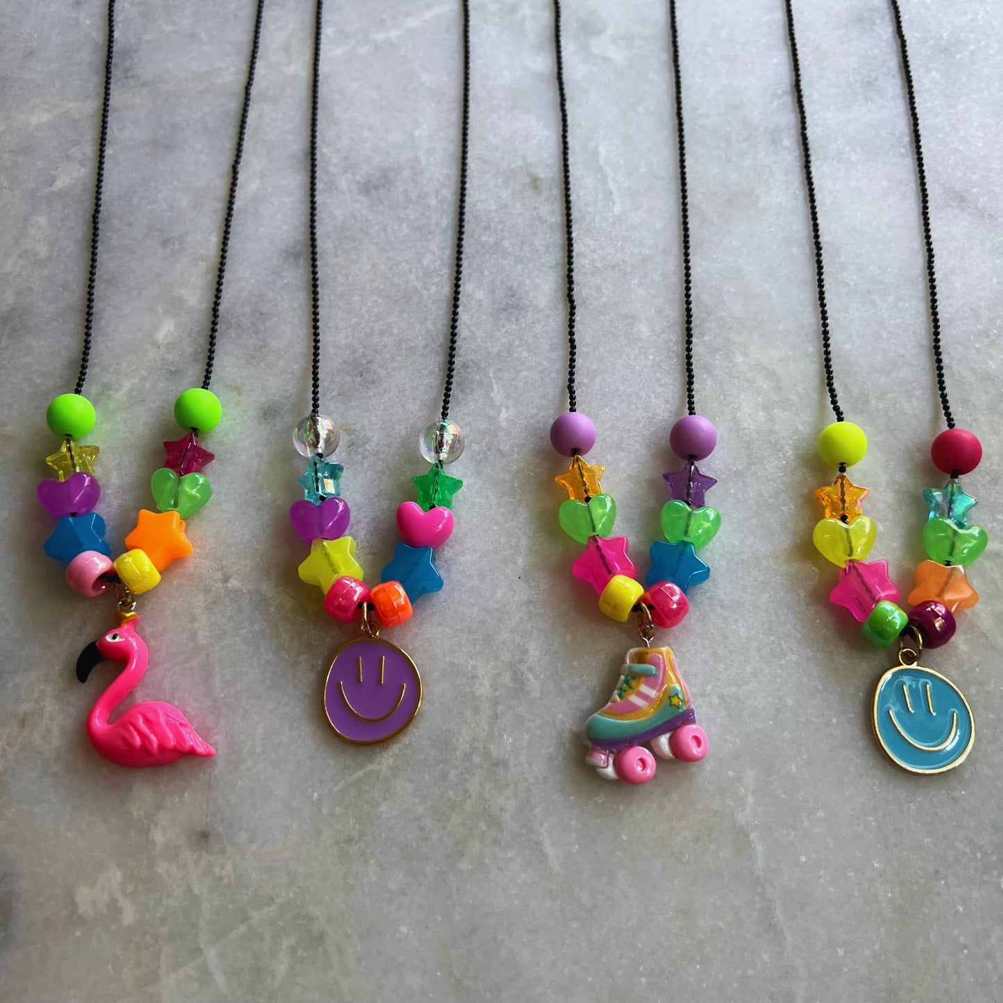 Personalized Summer Charm Necklace