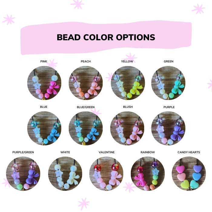 Candy Heart Charm Necklace