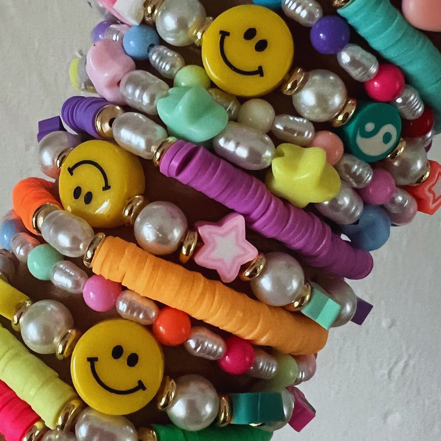 Personalized Beaded Bracelet Set