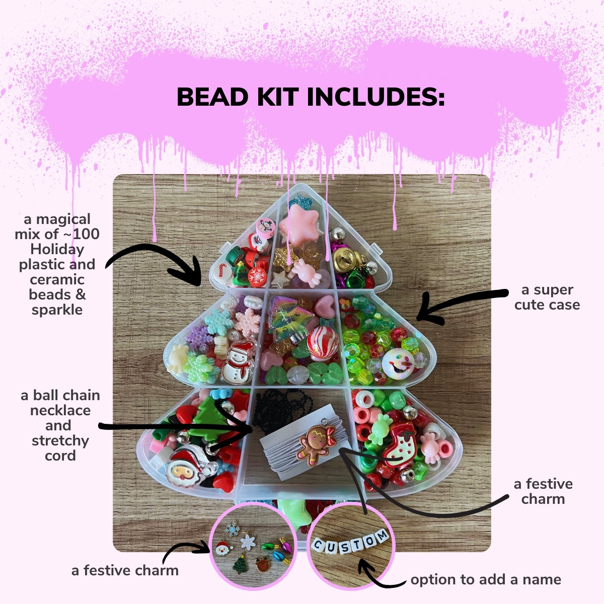 DIY Holiday Bead Kit
