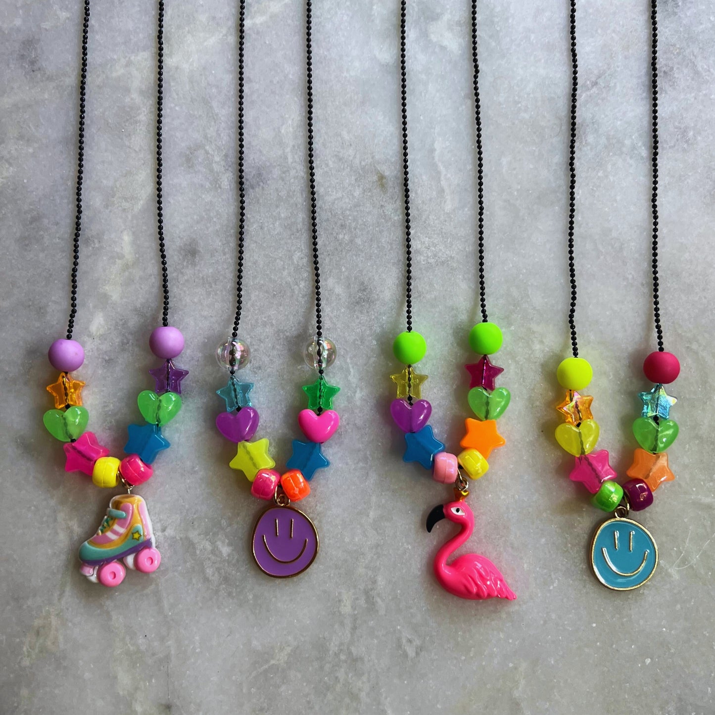 Personalized Summer Charm Necklace