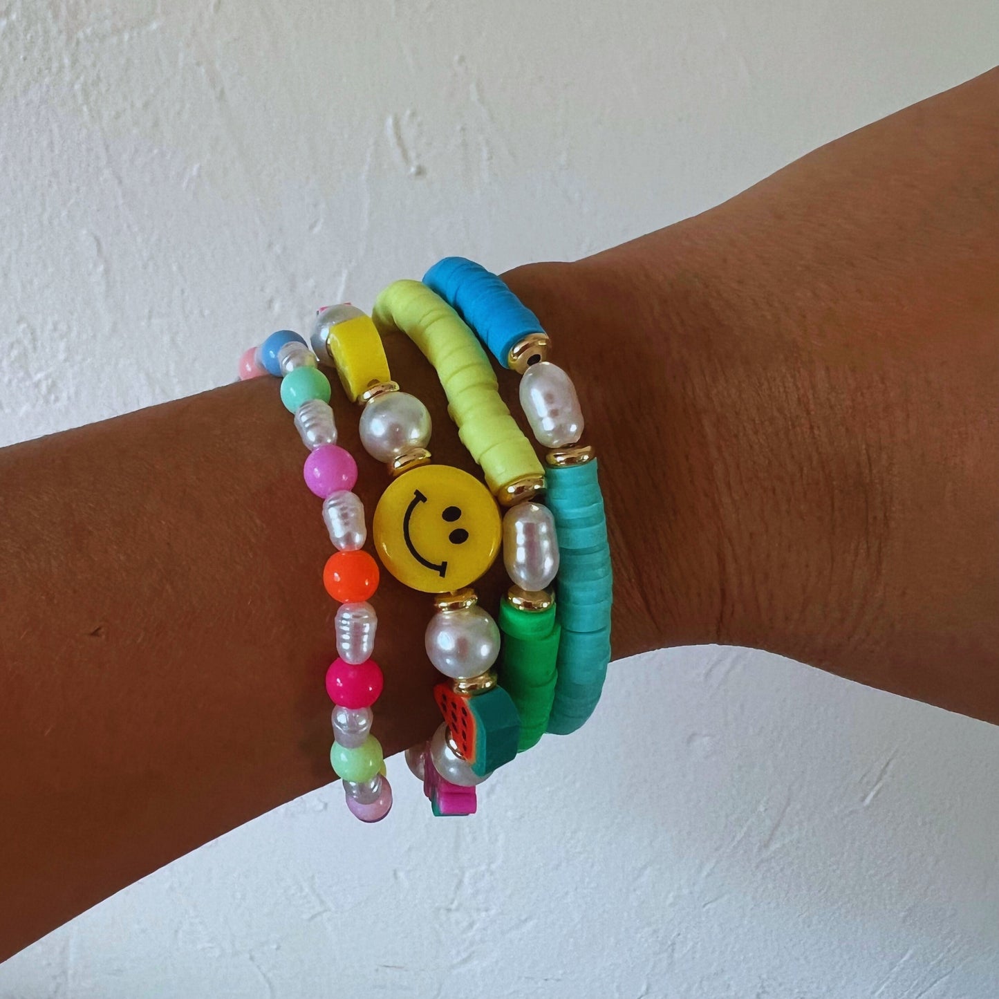 Fruity Beaded Bracelet Set