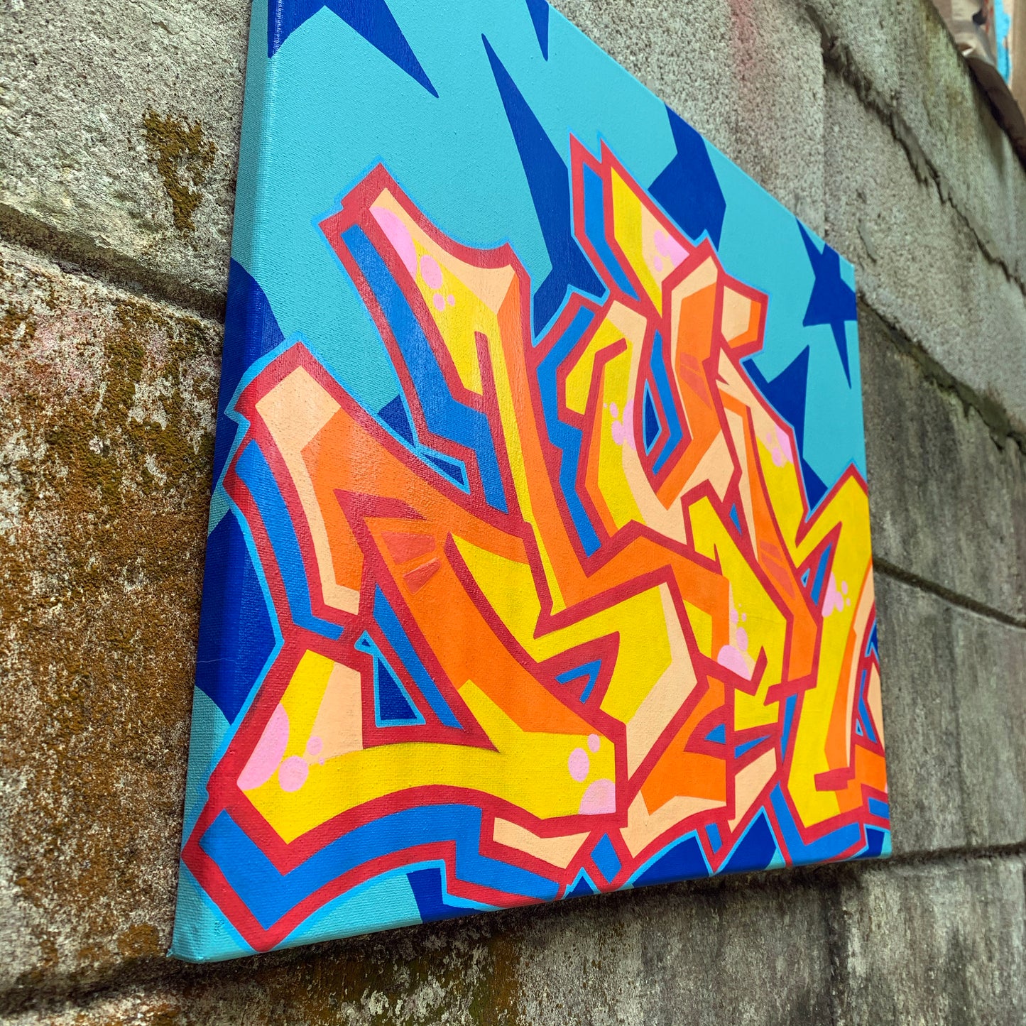 20" x 16" Blur116th Graffiti Painting
