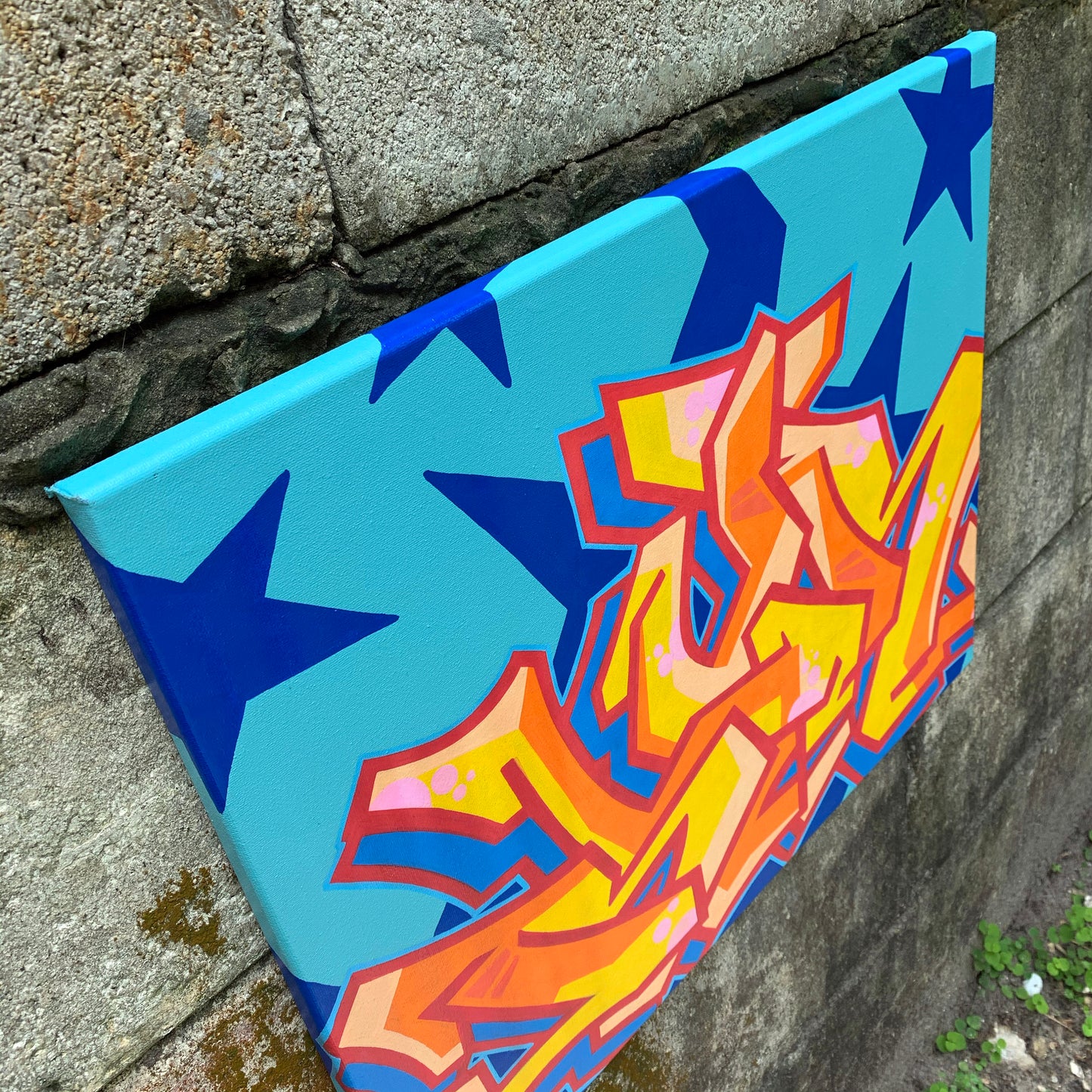 20" x 16" Blur116th Graffiti Painting