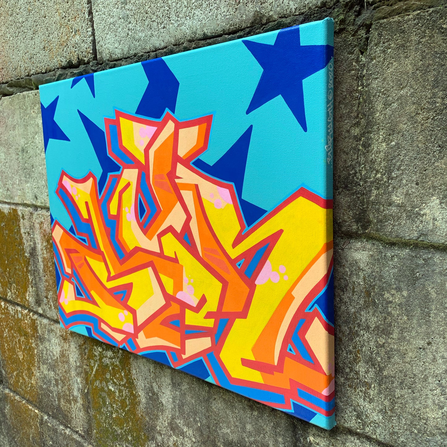 20" x 16" Blur116th Graffiti Painting