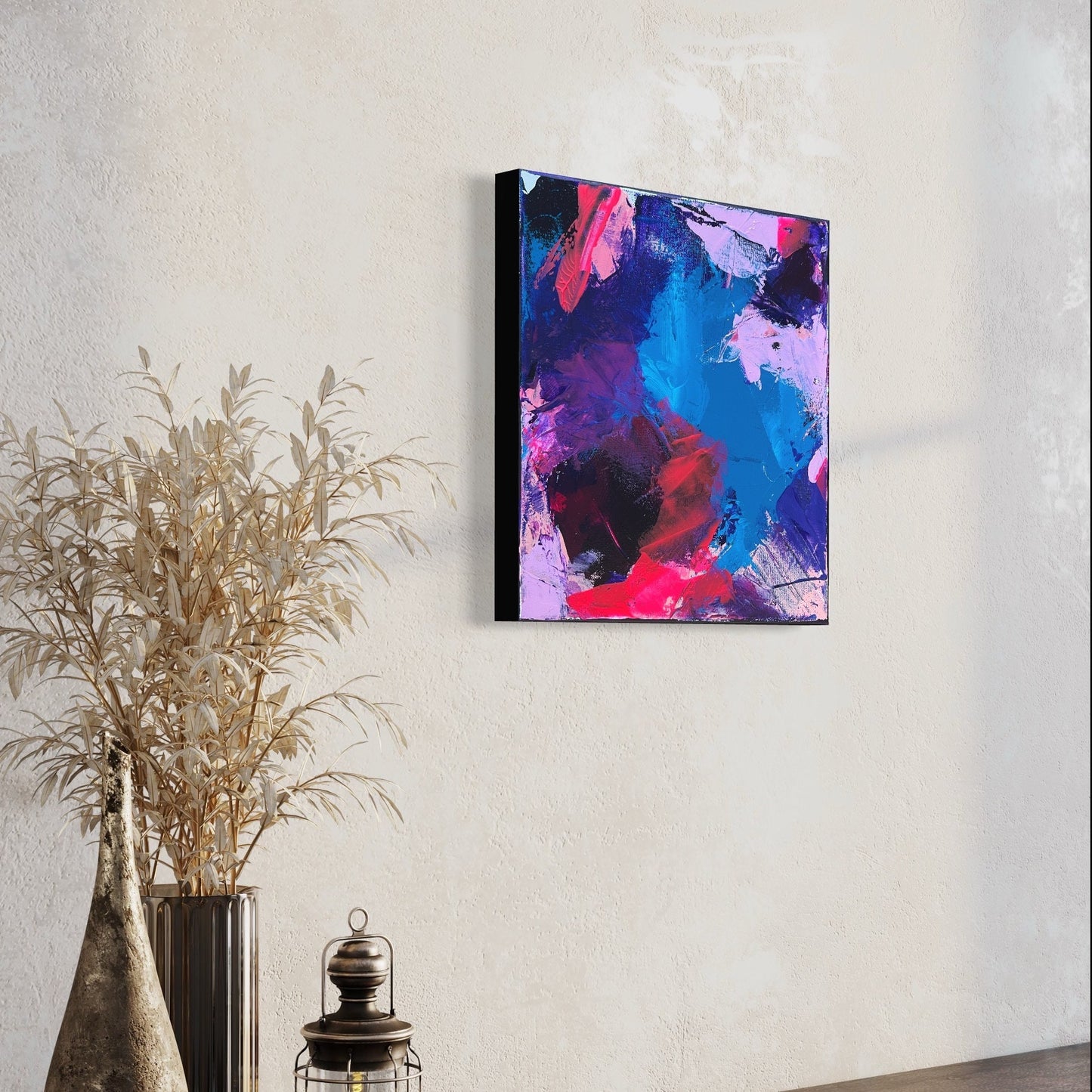 12" x 12" Cosmic Abstract Painting