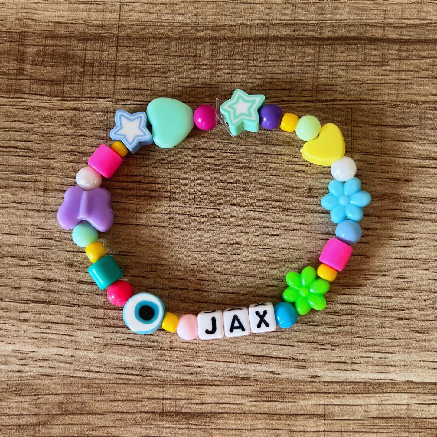 Personalized Beaded Bracelet Set