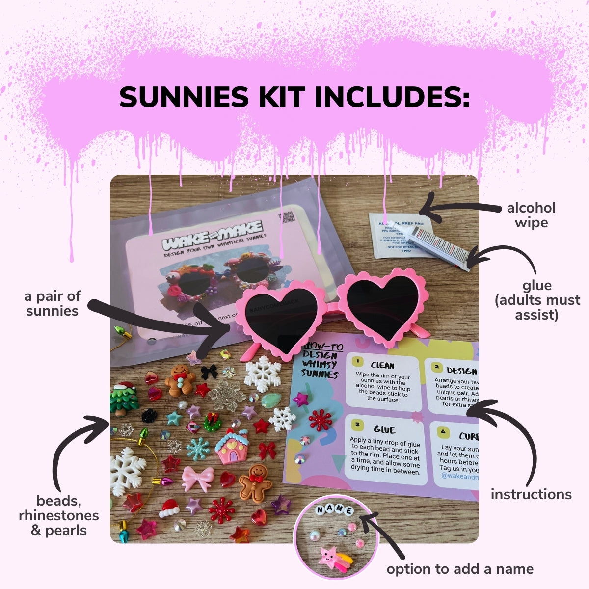 DIY Holiday Sunnies Kit