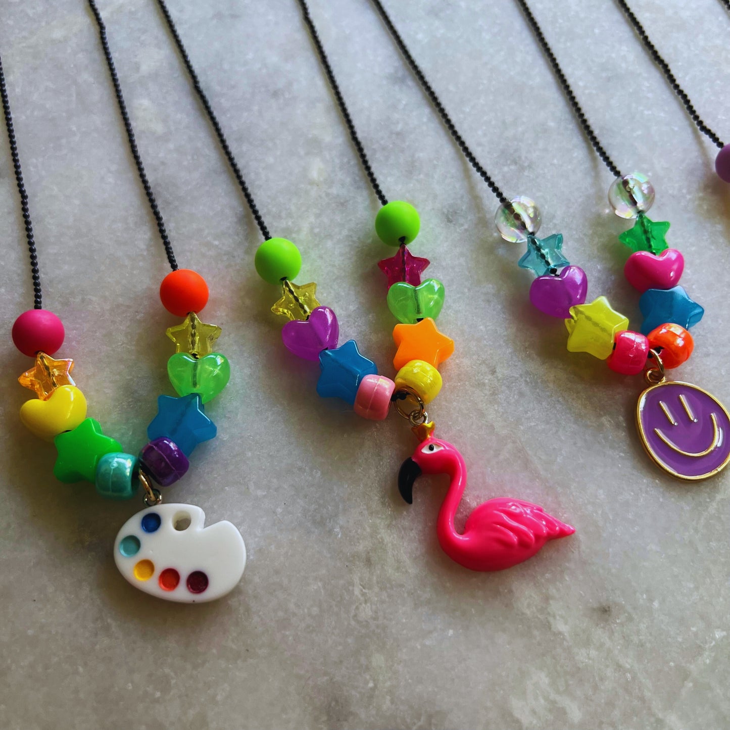 Personalized Summer Charm Necklace