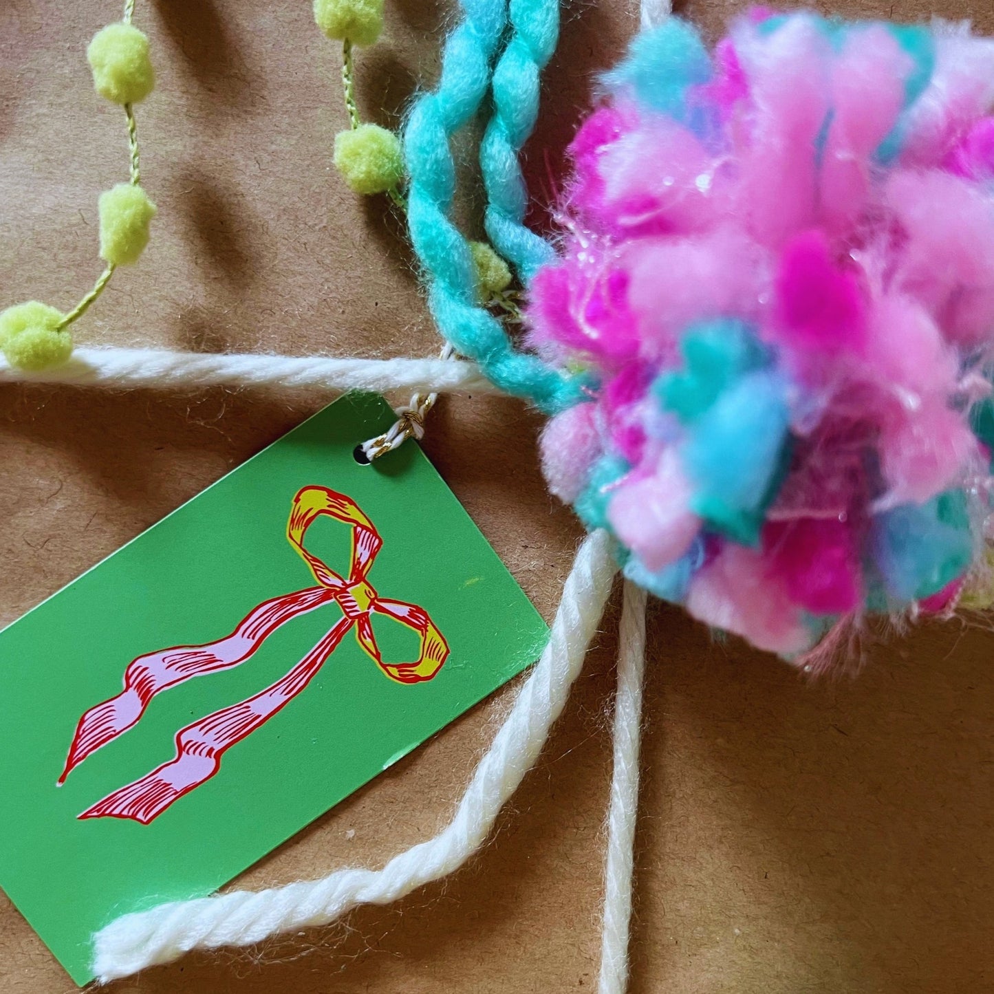 Graffiti-meets-Whimsy Holiday Gift Tags — Designed by us!