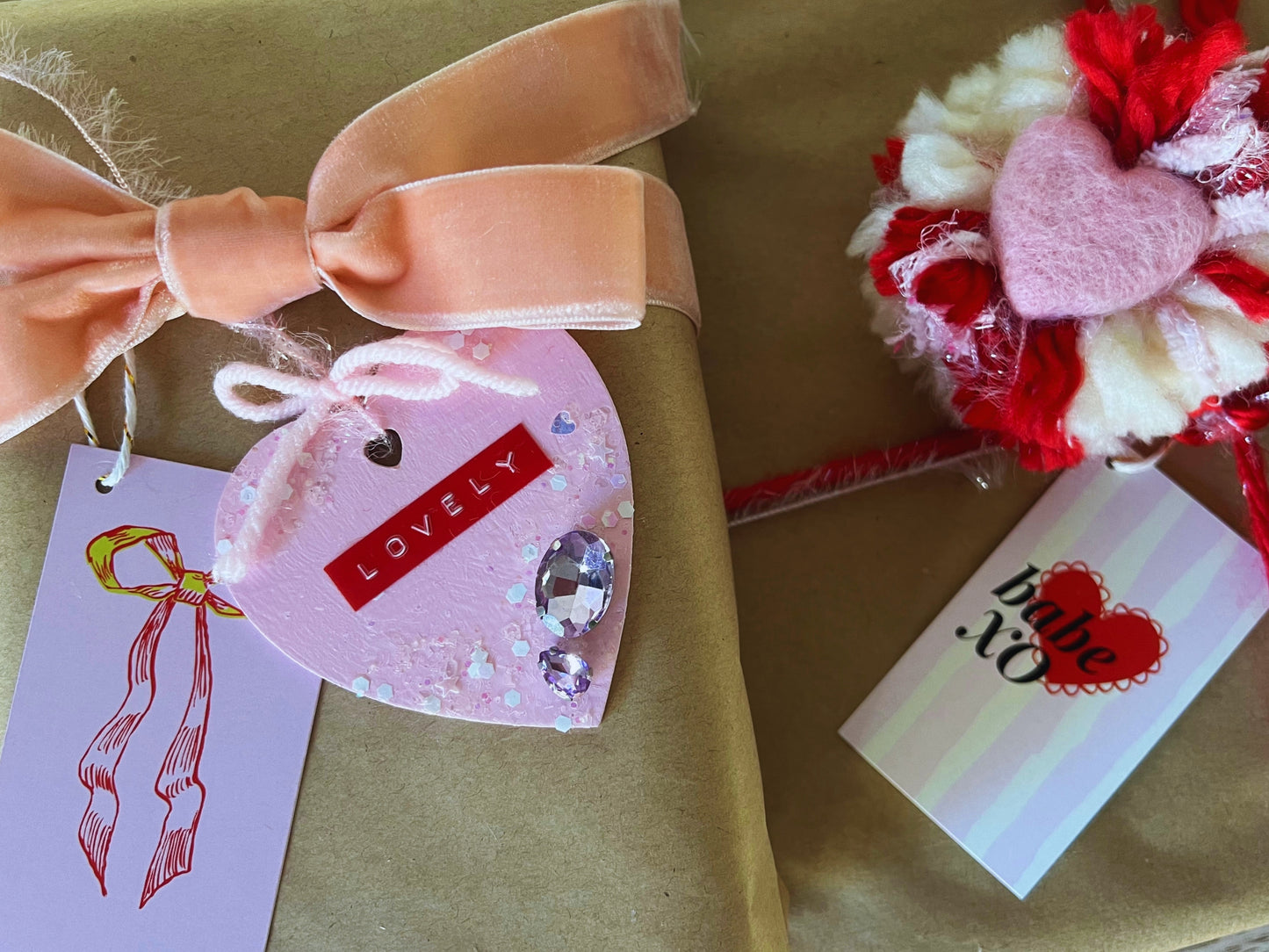 Valentines Day Gift Tags / Love Notes -- Designed by us!