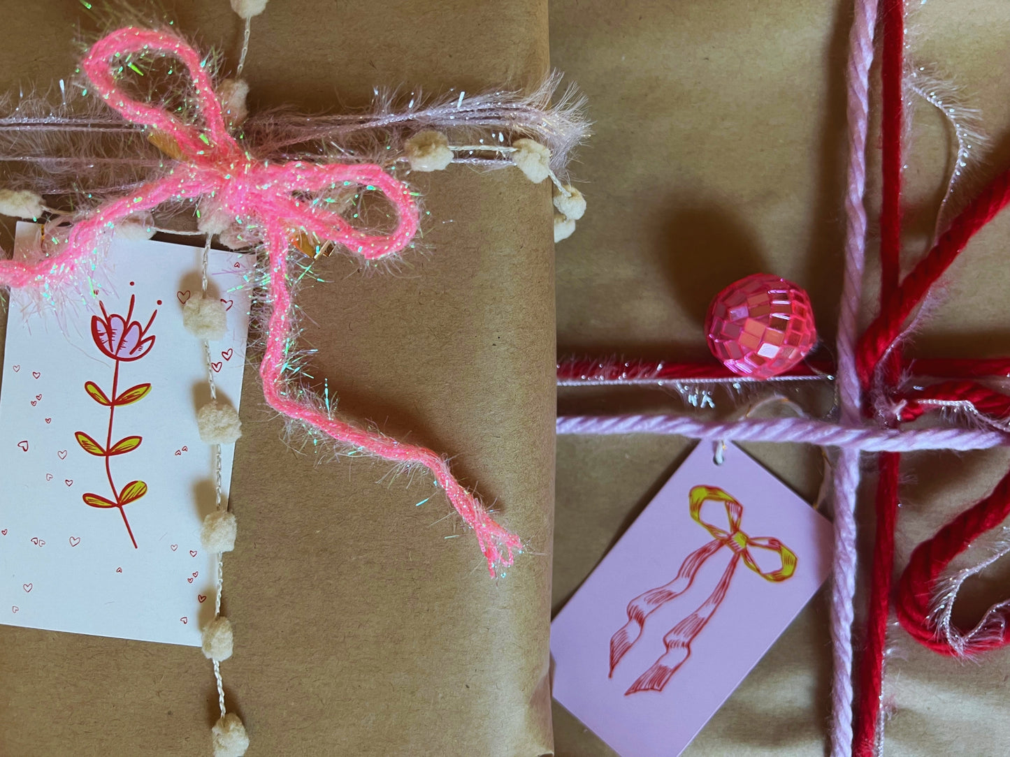 Valentines Day Gift Tags / Love Notes -- Designed by us!