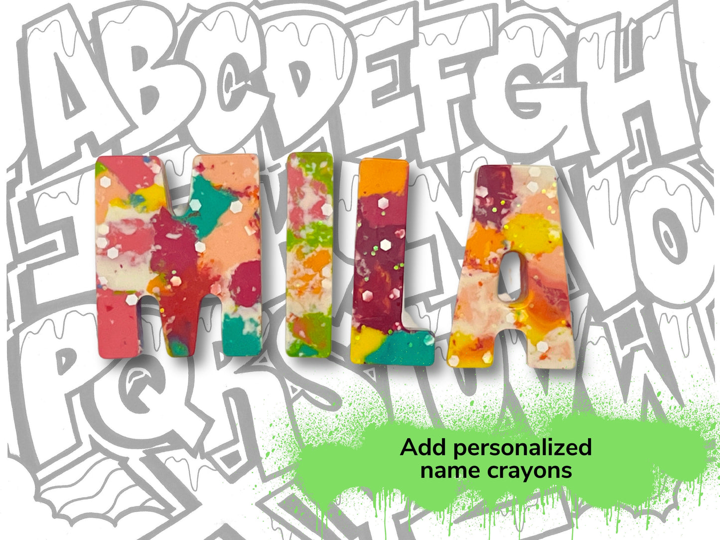 Graffiti Coloring Book - Instant Download