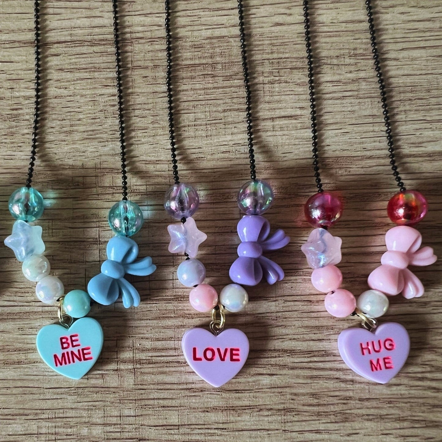 Candy Heart Charm Necklace