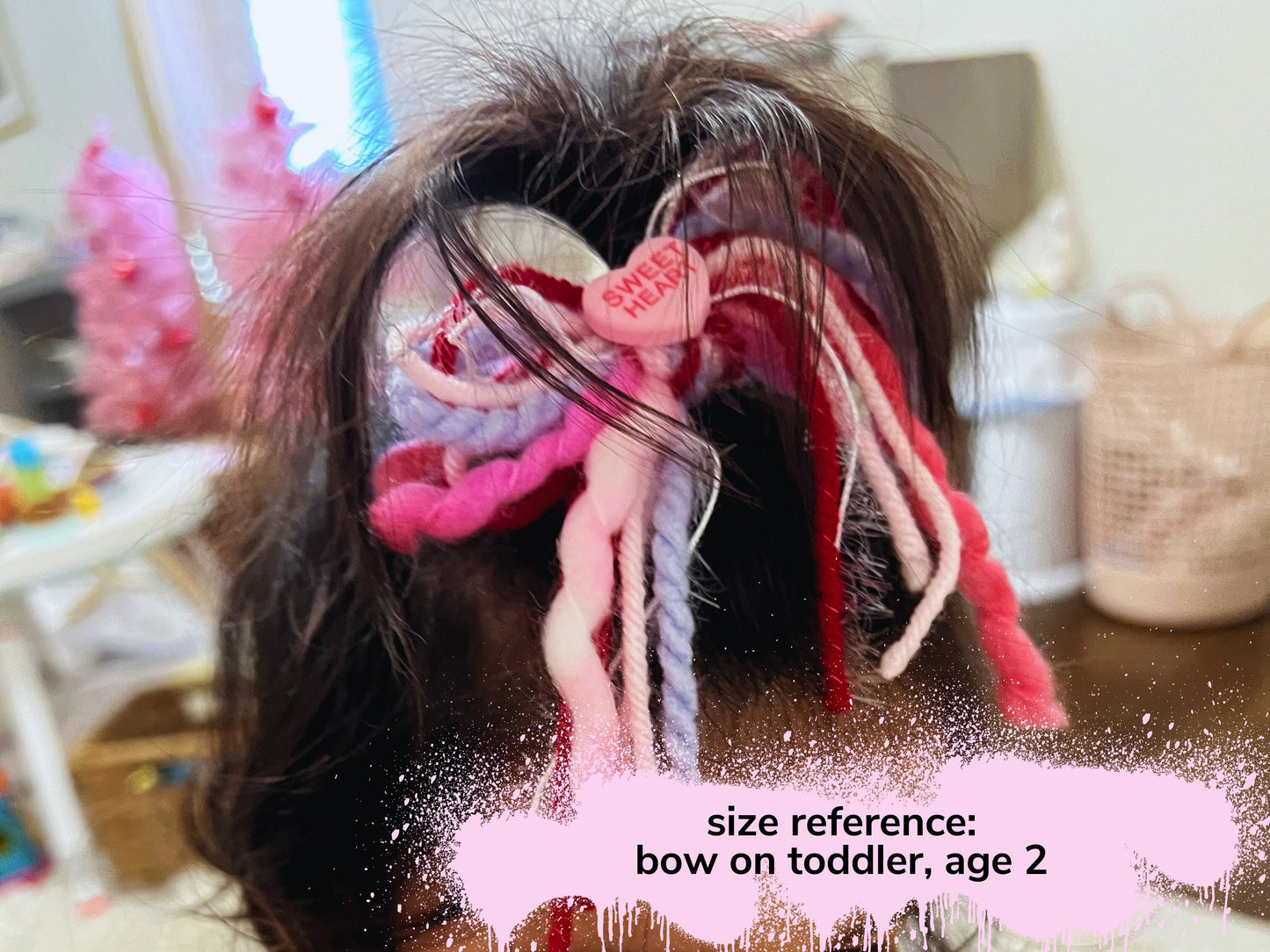 Valentine's Hair Bow for girls