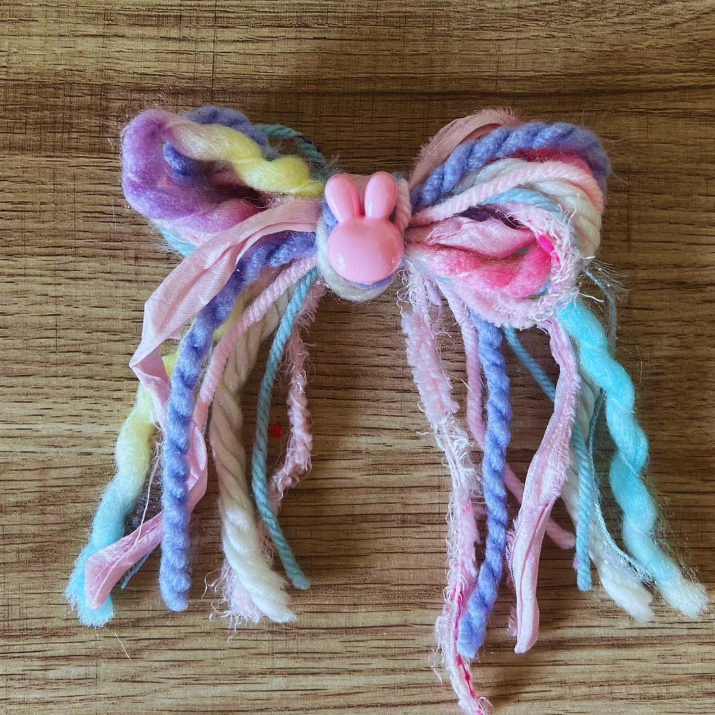 Easter Bunny Hair Bow for girls