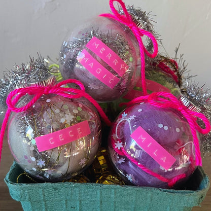 Custom Whimsy Stuffed Ornaments